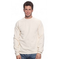 Men's Organic Cotton Fleece Raglan Crew Neck Sweatshirt